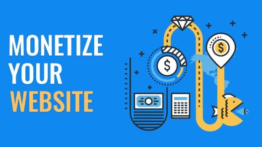monetized website